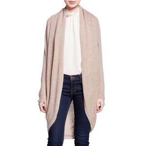 Theory M/L cocoon wrap cardigan